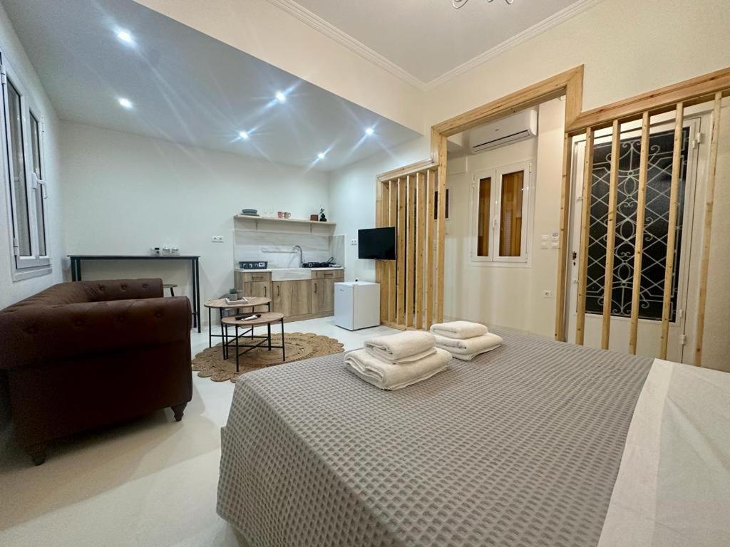The Blue House Athens Aparthotel ภายนอก รูปภาพ